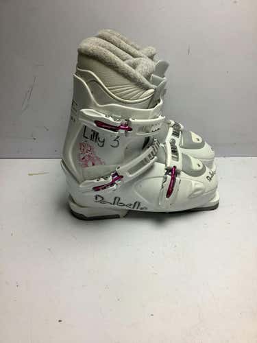 Used Dalbello Lilly 3 235 Mp - J05.5 - W06.5 Girls' Downhill Ski Boots