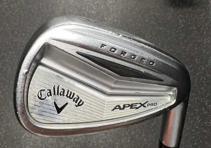 Used Callaway Apex Pro Forgted Pitching Wedge Regular Flex Graphite Shaft Wedges