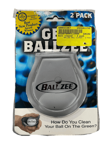 Used Ballzee Ball Cleaner - 2 Pack Golf Accessories