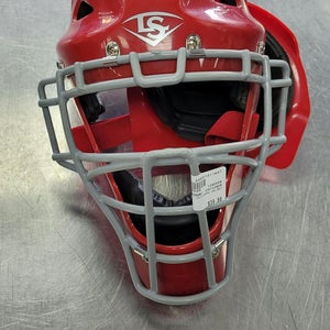 Used Louisville Slugger Catchers Helmet One Size Baseball And Softball Helmets