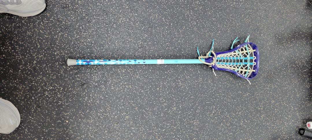 Used Brine Dynasty Jr Aluminum Junior Complete Lacrosse Sticks