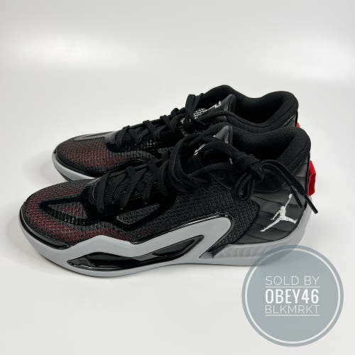 Nike Jordan Tatum 1 “Old School” Black Anthracite Siren Red