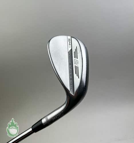 Used Titleist Vokey SM8 Chrome S Grind Wedge 54*10 Dg S300 Flex Steel Golf Club