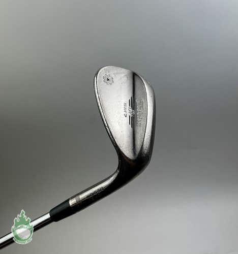 Used RH Titleist Vokey SM7 M Grind Chrome Wedge 56*-08 Wedge Steel Golf Club