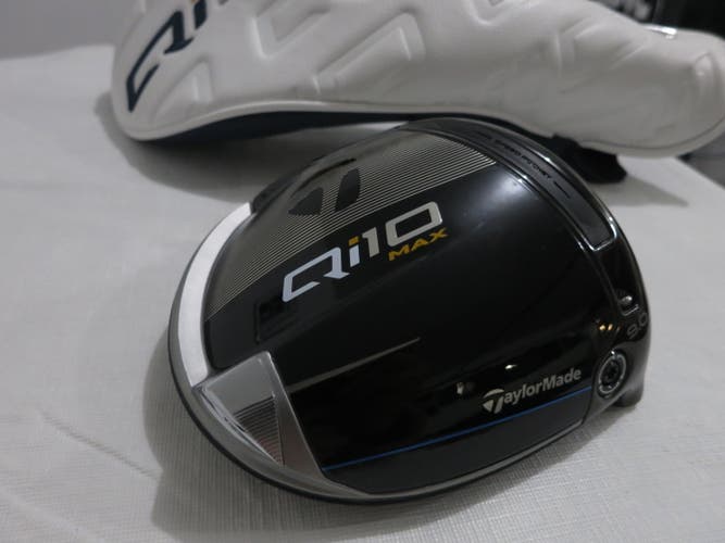 TaylorMade Qi10 Max Driver - 9* - Head Only - NEW