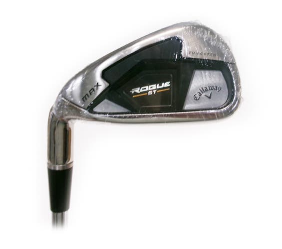 NEW LH Callaway Rogue ST Max Fitting Cart 7 Iron Steel Dynamic Gold MID 115