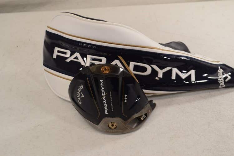 LEFT HANDED Callaway Paradym Triple Diamond 9* Driver Head Only w/ Cover #173800