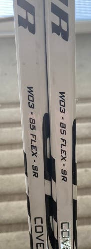 New Senior Warrior Covert QR5T Right Handed Hockey Stick W03 Bundle(2 Pack)