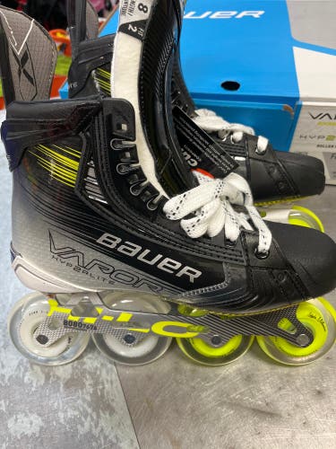 New  Bauer  Size 8 Vapor hyp2rlite roller hockey skates Inline Skates