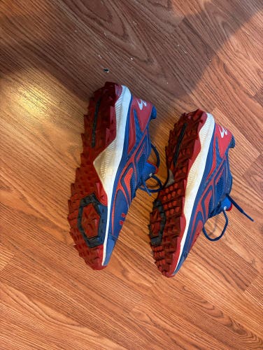 Blue Used Unisex Boombah Shoes