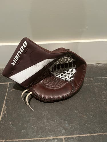 Bauer Hyperlite pro stock goalie glove