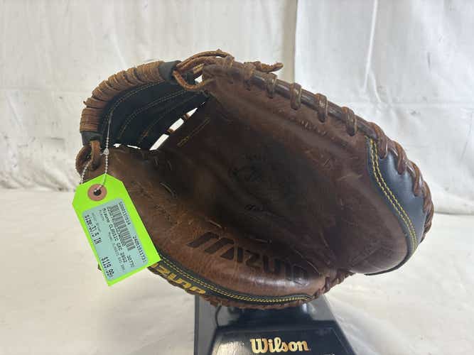 Used Mizuno Classic Pro Soft Gxc 28s2 33 1 2" Throwback Leather Baseball Catcher's Mitt Glove