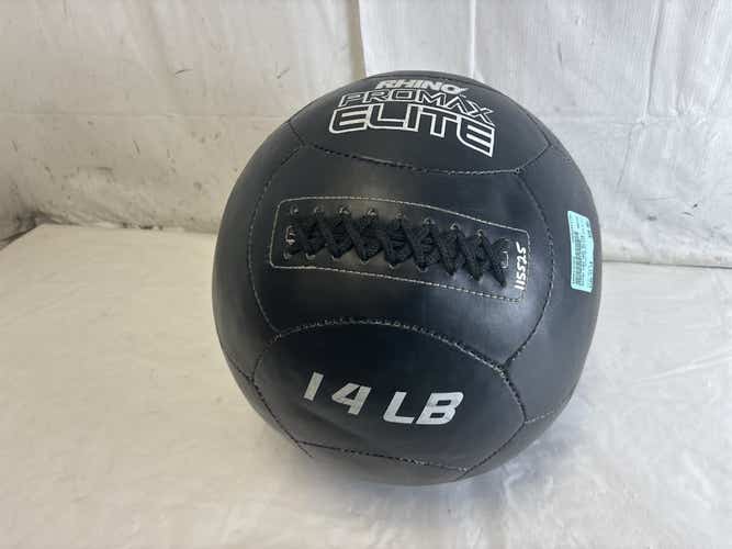 Used Rhino Pro Max Elite 14 Lb Wall Ball Medicine Ball