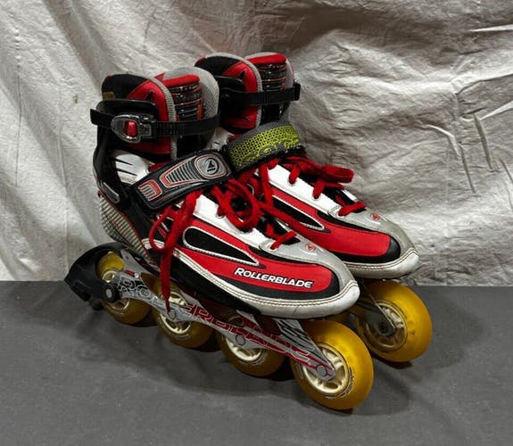 Rollerblade Speed Machine 90 Carbon Fiber Inline Skates US Men's 11 EU 44.5 READ