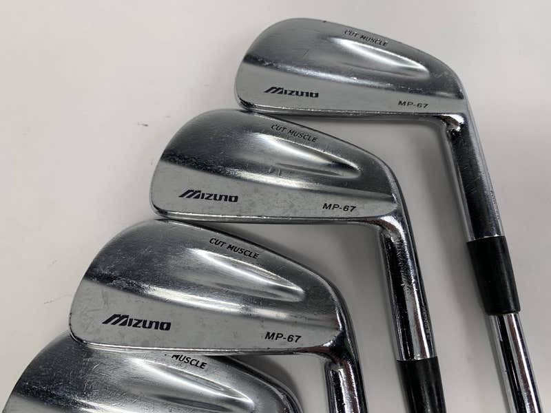 Mizuno MP 67 Iron Set 4-PW True Temper Dynamic Gold R300 Regular