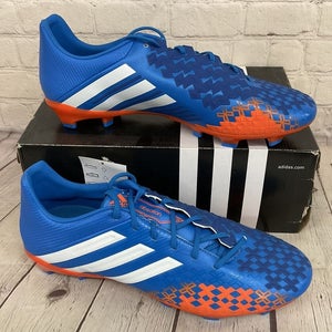 Adidas P Absolion LZ TRX FG Men's Soccer Cleats Pride Blue White Orange US 12.5