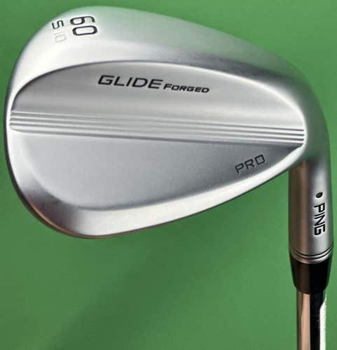PING Glide Forged Pro Lob LW Wedge 60-10* Steel Z-115 Black Dot Right Hand MINT!