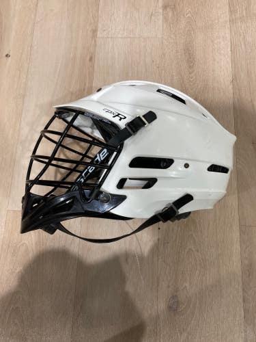 White Used Adult Cascade CPX-R Helmet
