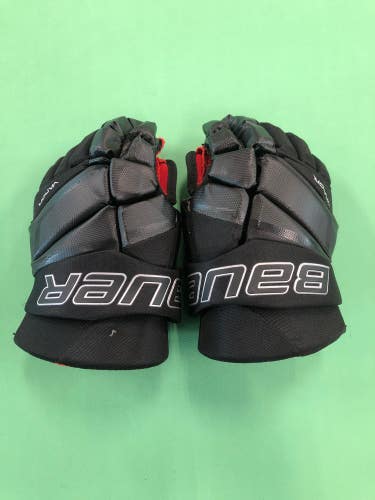 Used Bauer Vapor 3X Junior Hockey Gloves (12")