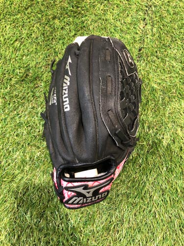 Used Kid Pitch (9YO-13YO) Mizuno Finch Right Hand Throw Pitcher's Softball Glove 10"