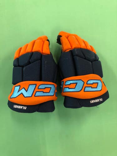 Used CCM 85C Junior Hockey Gloves (11") - Islanders Hockey Club