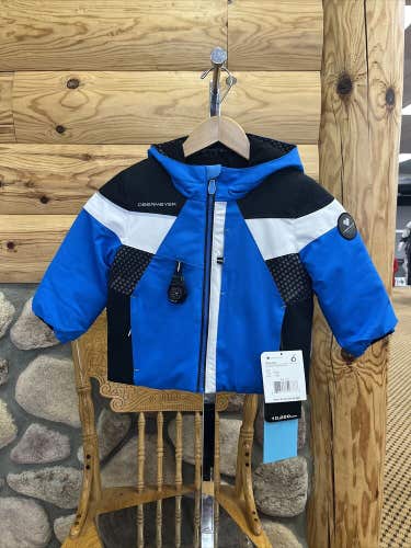 Obermeyer Kids Orb Jacket, Size 2, Blue Vibes, Kid Boy's Insulated Top (NWT)