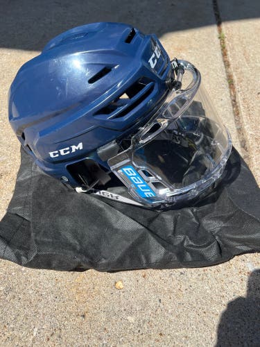 CCM Tacks 310 Helmet And Bauer Shield