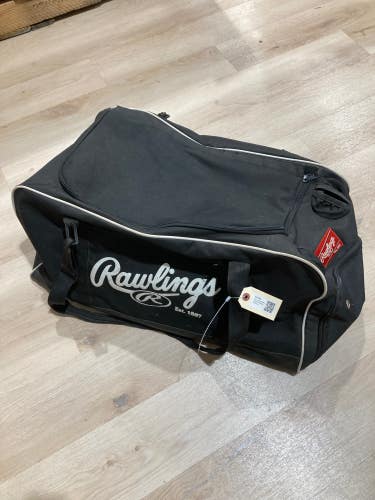 Black Used Rawlings Bags & Batpacks Duffle Bag