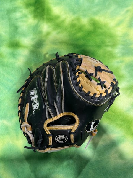Brown Used Louisville Slugger TPX PRO Right Hand Throw Catcher's Baseball Glove