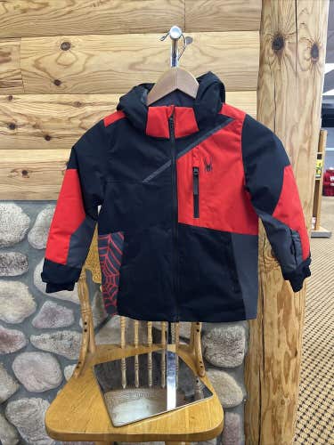 Spyder Boys Mini Challenger Insulated Jacket Ski Snowboard Winter Jacket Size 5