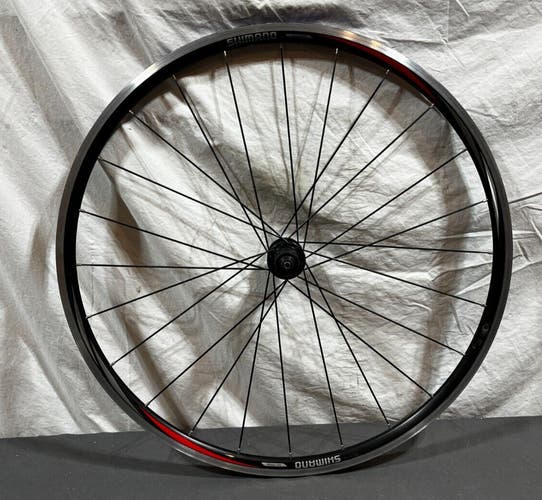 Shimano WH-R500 24-Spoke Black Aluminum 622x15 700C Road Bike Rear Wheel CLEAN