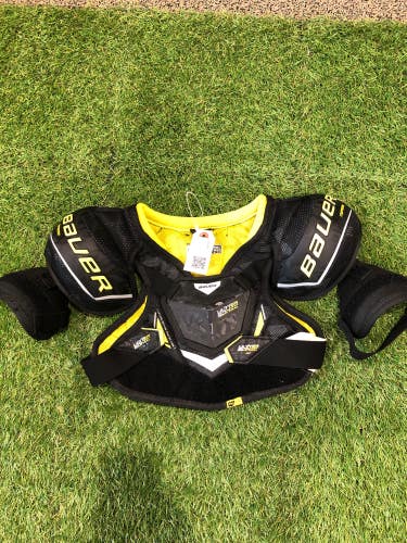 Used Large Youth Bauer Supreme Ultrasonic Shoulder Pads