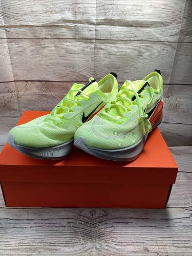 Size 11.5 - Nike Zoom Fly 4 Barely Volt, Good Condition