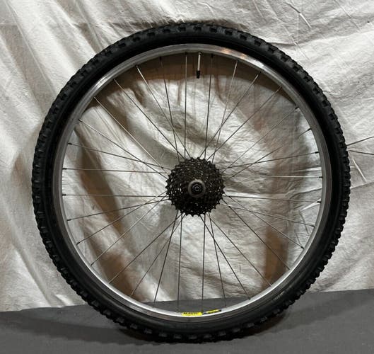 Mavic 237 8-Speed Aluminum 26" Mountain Bike Rear Wheel Deore LX Hub +Tire