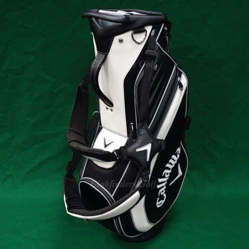 NEW Callaway Golf 2023 Staff Black/White Golf Stand Bag