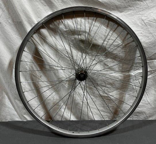 Vintage Araya 36-Spoke Silver Aluminum Mountain Bike Rear Wheel Shimano HG20 Hub