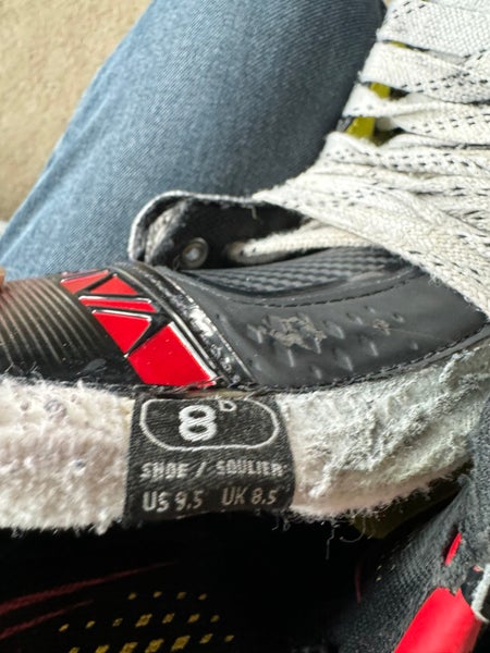 Bauer Vapor 2x US9.5 Hockey Skates