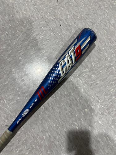 Used 2021 Marucci CAT9 Pastime Bat USSSA Certified (-10) Alloy 19 oz 29"