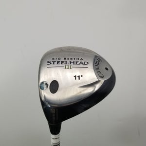 LEFTY CALLAWAY BIG BERTHA STEELHEAD III DRIVER 11* LADIES SYSTEM III FAIR