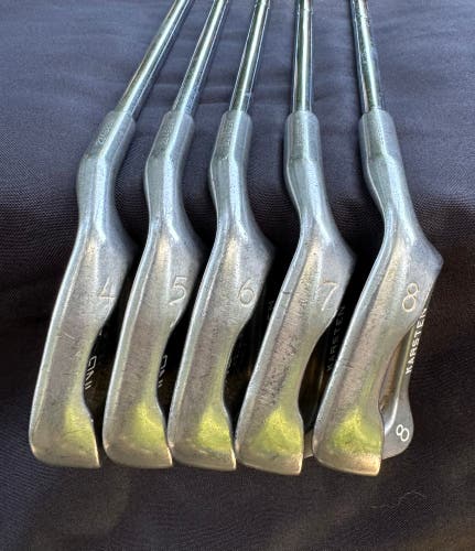 Ping Zing Black Dot iron set 4-8 mens right hand steel shaft