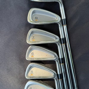 Titleist DCI Iron Set 4-9 mens right hand steel shaft