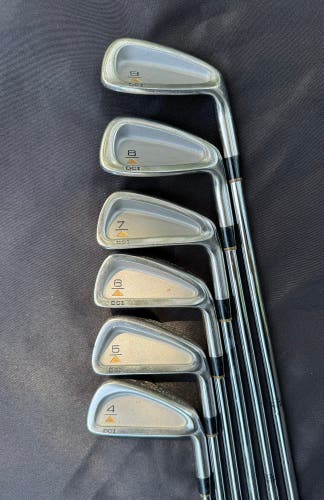 Titleist DCI Iron Set 4-9 mens right hand steel shaft