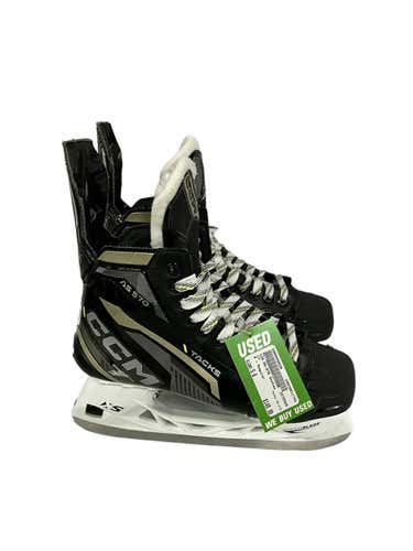 Used Ccm Tacks As-570 Senior Ice Hockey Skates Size 8d