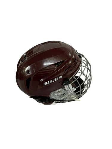 Used Bauer Re-akt 85 Sm Hockey Helmet