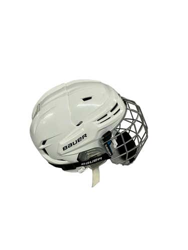 Used Bauer Re-akt 65 Sm Hockey Helmet