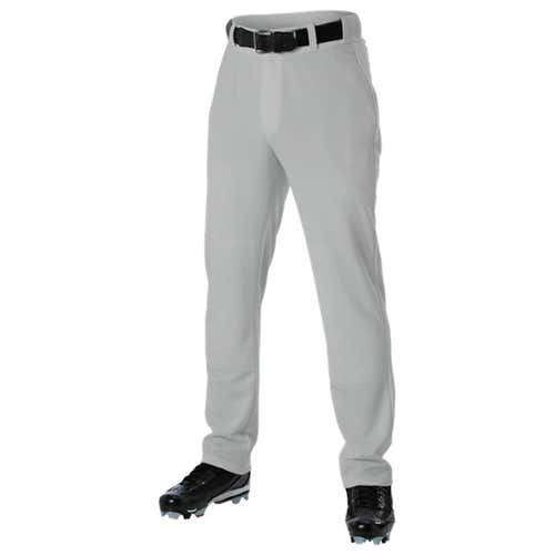 New Alleson Youth Baseball Pant Grey Large