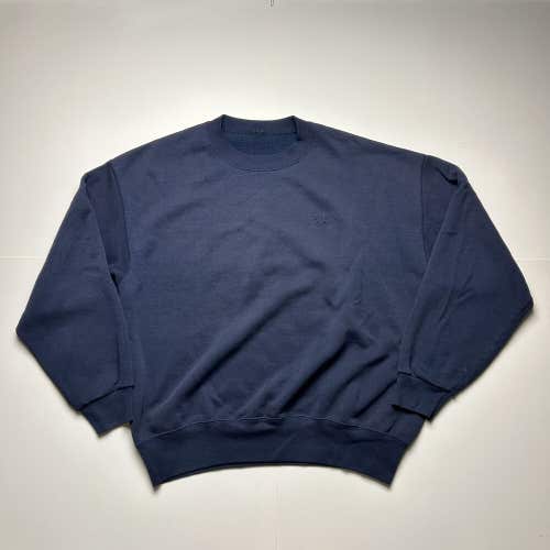 Vintage 90s Team USA Olympic Crewneck Sweatshirt Embroidered Navy Blue Sz XL
