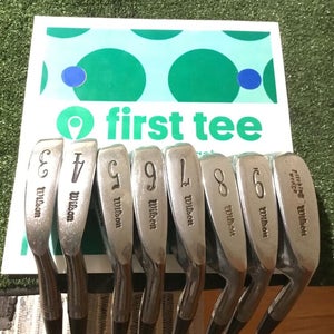 Wilson Ladies Beth Daniel Autograph Irons Set 3-PW Lite Steel Shafts