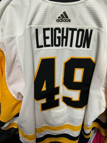 Michael Leighton game used jersey Penguins