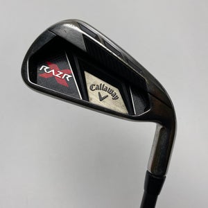 Callaway Razr X Single 6 Iron 75g Regular Graphite Mens RH